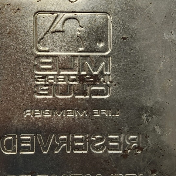 MLB Vintage Members Only Club Reserved Sign Memorabilia Official League Sport - Picture 12 of 15